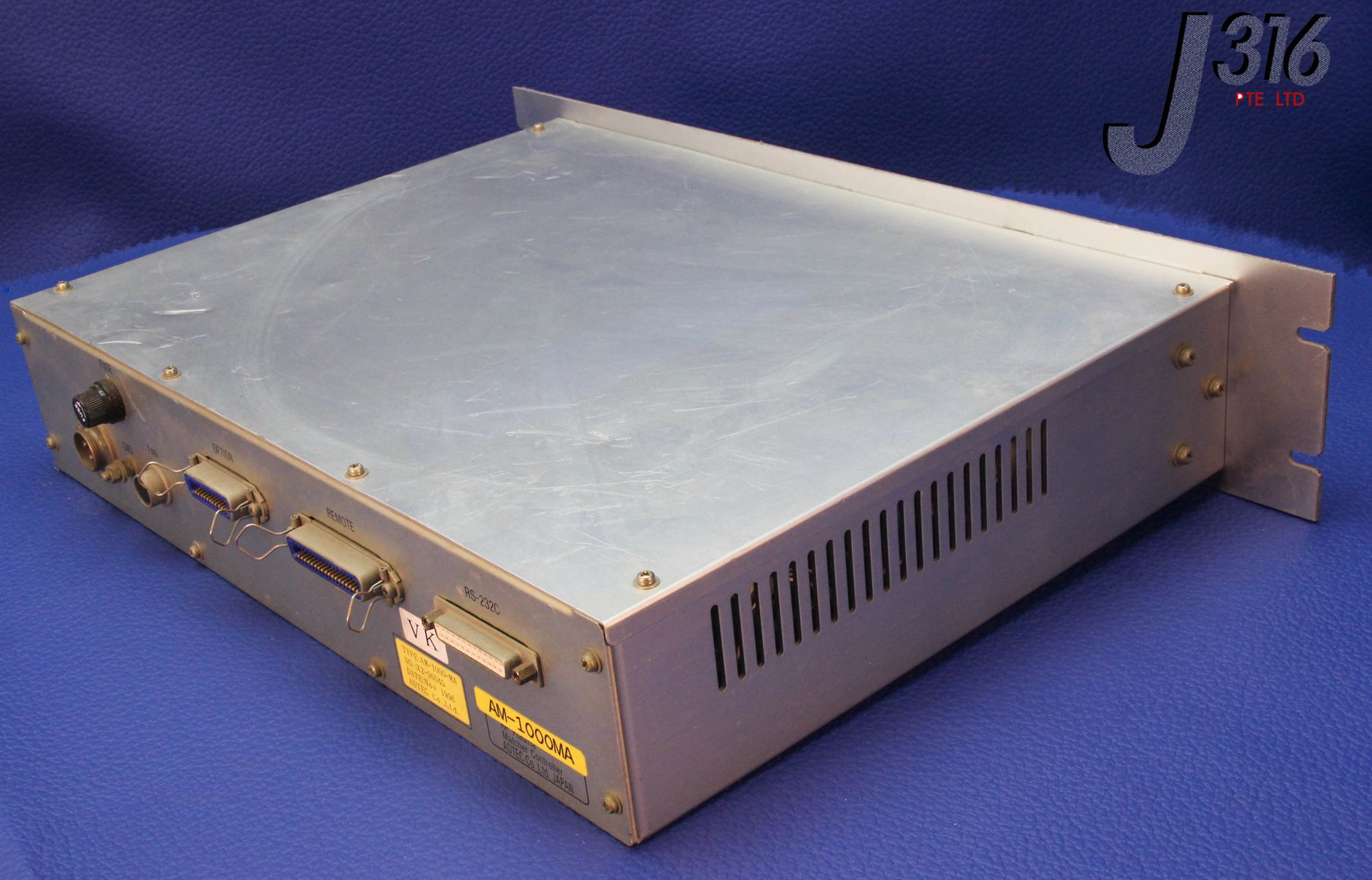 7236 ADTEC RF PLASMA MATCHER CONTROLLER, AM-1000MA, X2-96045 AM